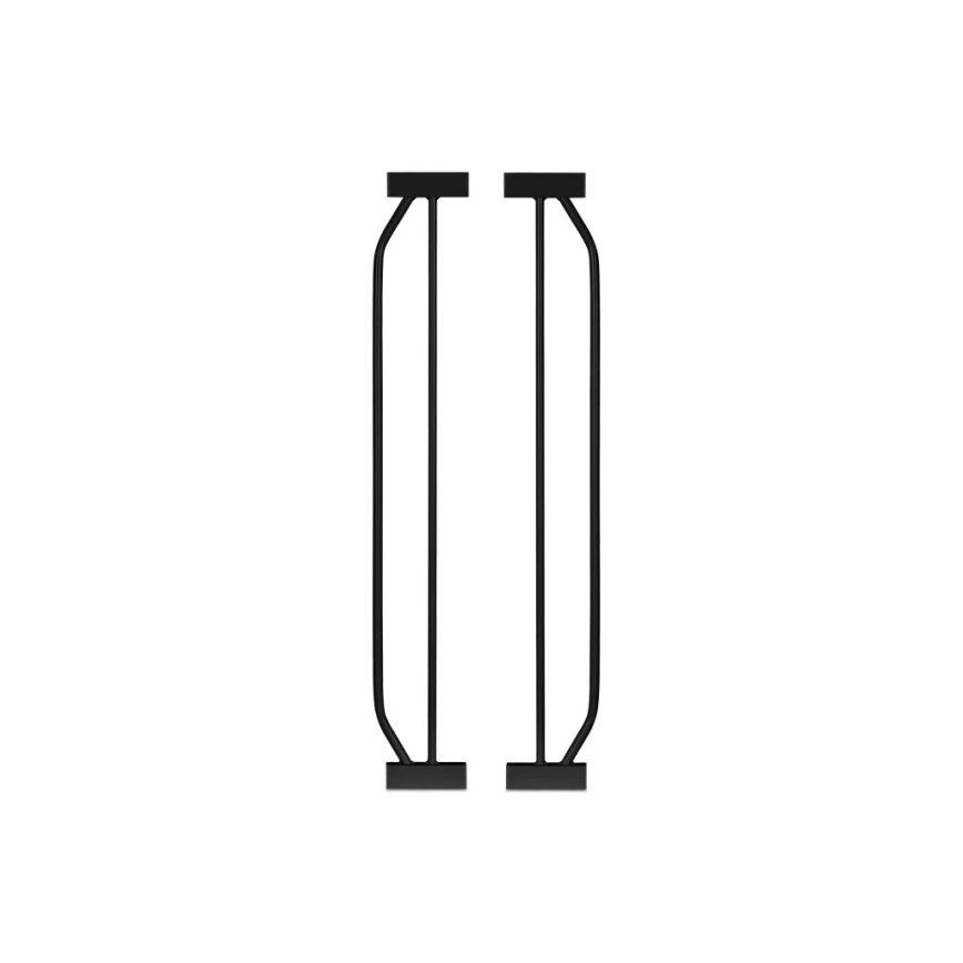 Lionelo - Bezpečnostná bránka TRUUS SLIM čierna/hnedá