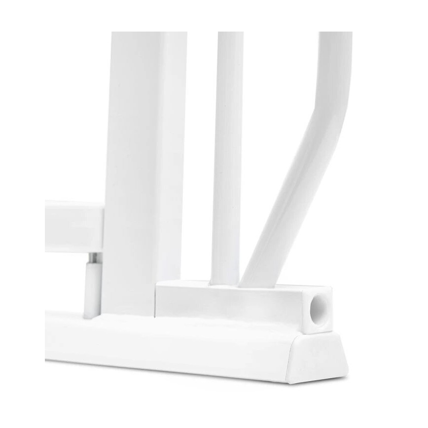 Lionelo - Bezpečnostná bránka TRUUS SLIM LED 1xAAA biela