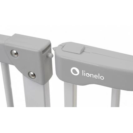 Lionelo - Bezpečnostná bránka TRUUS SLIM LED 1xAAA sivá