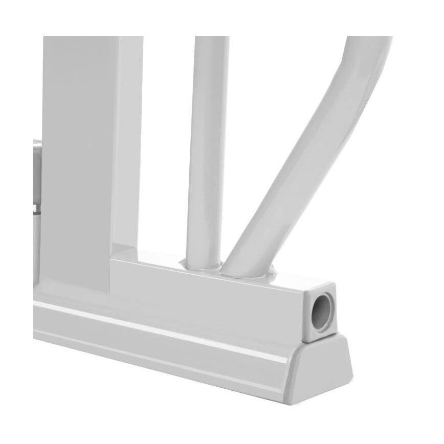 Lionelo - Bezpečnostná bránka TRUUS SLIM LED 1xAAA sivá