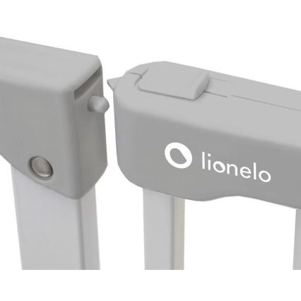 Lionelo - Bezpečnostná bránka TRUUS SLIM sivá