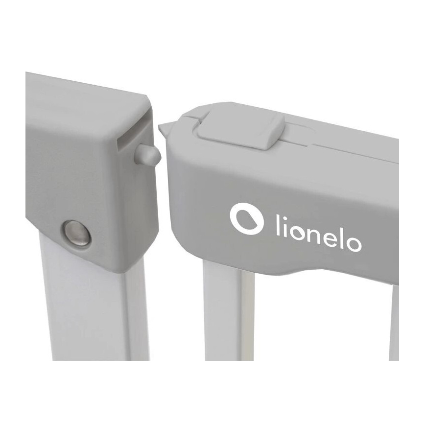 Lionelo - Bezpečnostná bránka TRUUS SLIM sivá