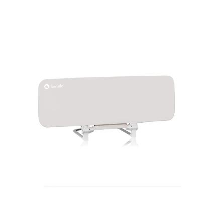 Lionelo - Bezpečnostná zábrana na posteľ LORA, sivá