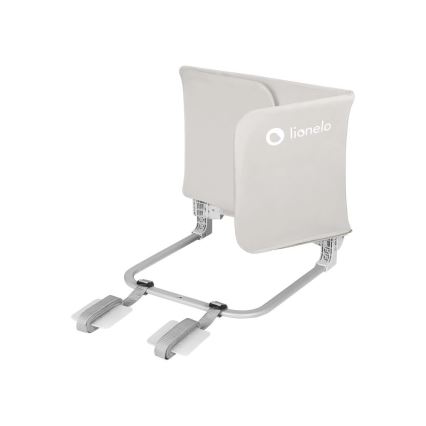 Lionelo - Bezpečnostná zábrana na posteľ LORA, sivá