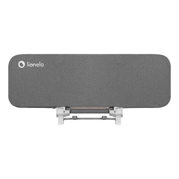 Lionelo - Bezpečnostná zábrana na posteľ LORA tmavošedá