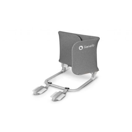 Lionelo - Bezpečnostná zábrana na posteľ LORA tmavošedá