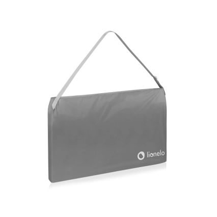 Lionelo - Bezpečnostná zábrana na posteľ LORA XL šedá