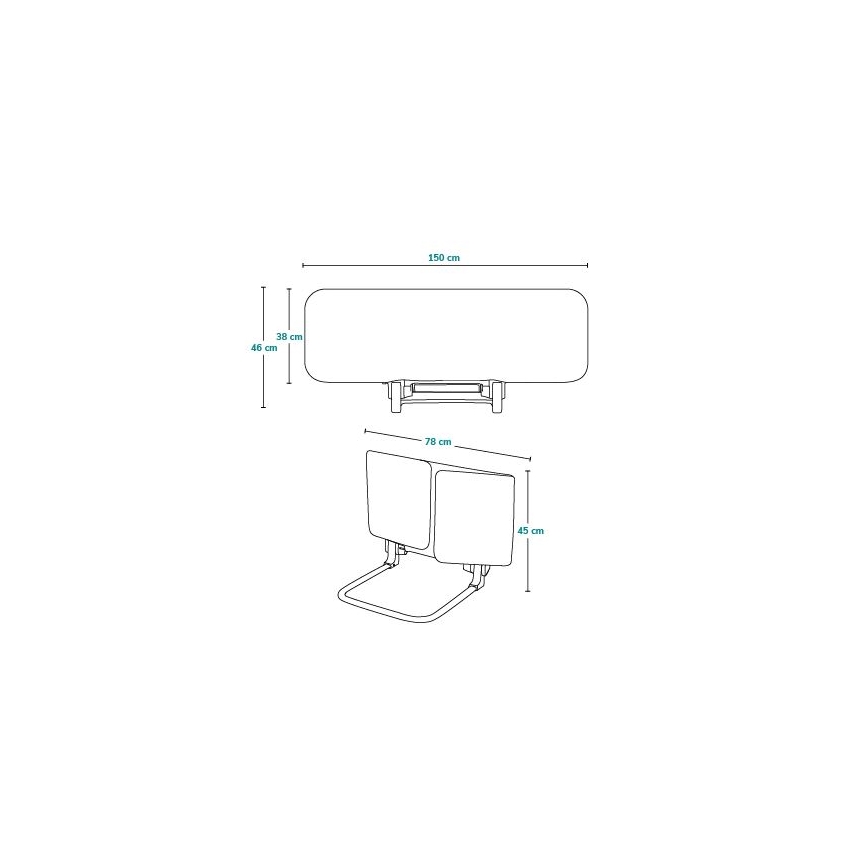 Lionelo - Bezpečnostná zábrana na posteľ LORA XL šedá