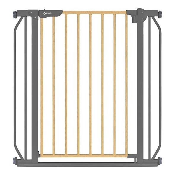 Lionelo - Bezpečnostná zábrana TRUUS SLIM čierna/béžová