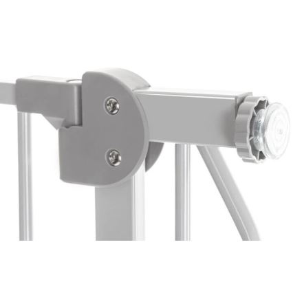 Lionelo - Bezpečnostná zábrana TRUUS SLIM LED 1xAAA sivá