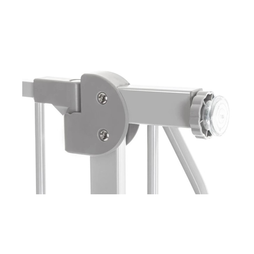 Lionelo - Bezpečnostná zábrana TRUUS SLIM LED 1xAAA sivá