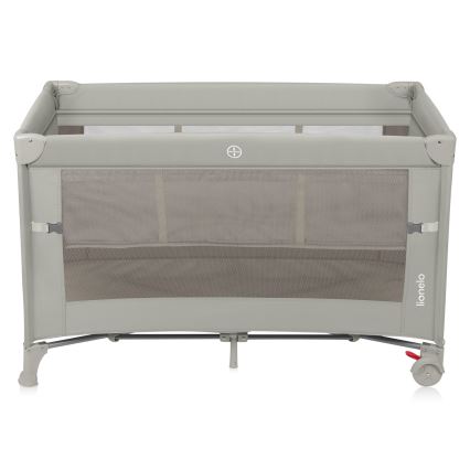 Lionelo - Cestovná postieľka 3v1 ELLEN béžovo-piesková