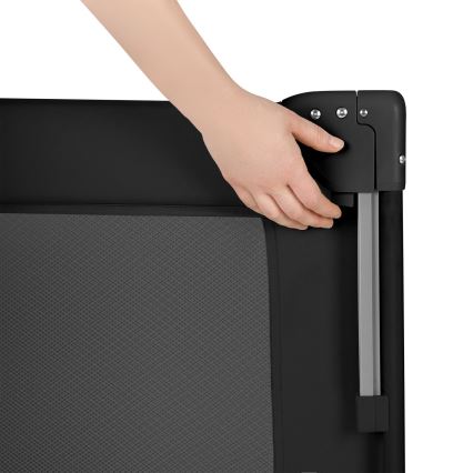 Lionelo - Cestovná postieľka 3v1 ELLEN Black Carbon