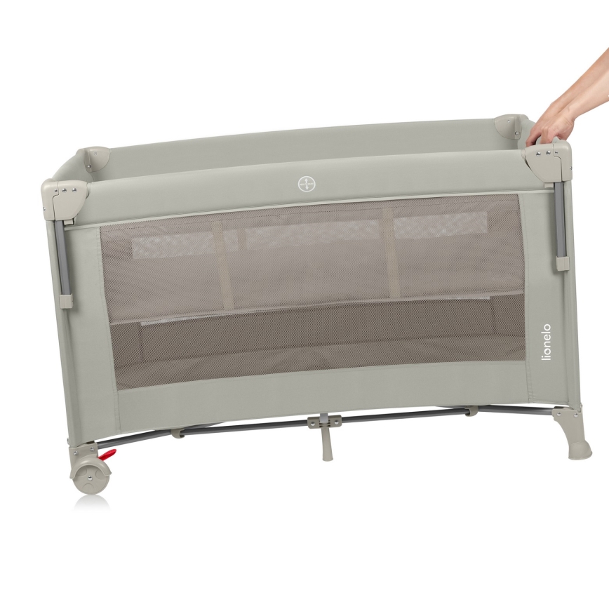 Lionelo - Cestovná postieľka 3v1 ELLEN ELLEN piesková
