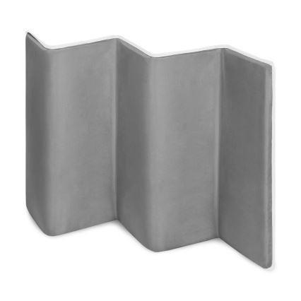 Lionelo - Cestovná postieľka FLOWER Grey Stone