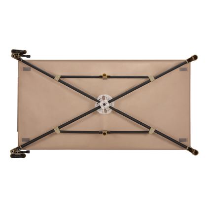 Lionelo - Cestovná postieľka JASMIN EASY FOLD Béžový piesok