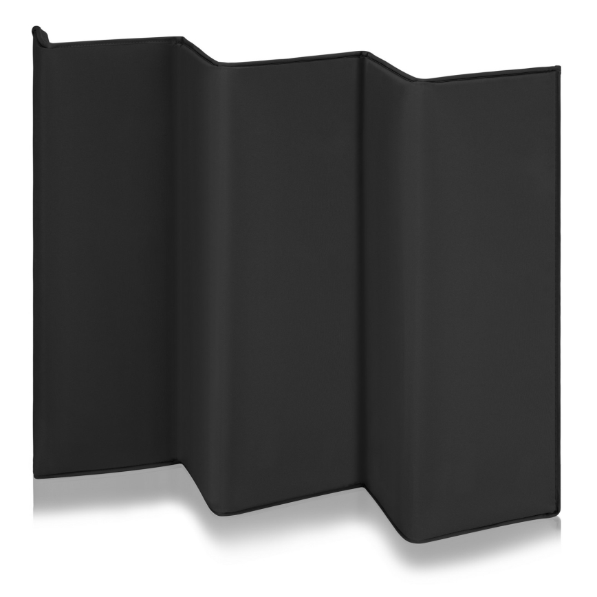 Lionelo - Cestovná postieľka LAURA Black Carbon