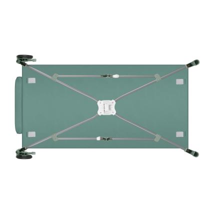 Lionelo - Cestovná postieľka STEFI PLUS Green Olive