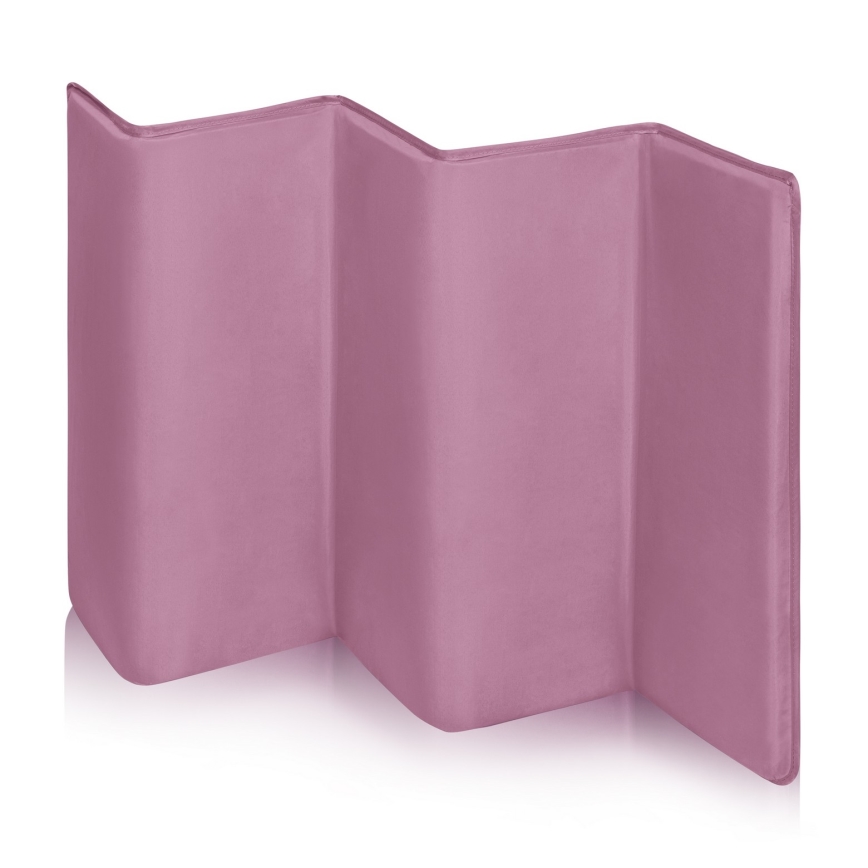 Lionelo - Cestovná postieľka STEFI PLUS Pink Magnolia