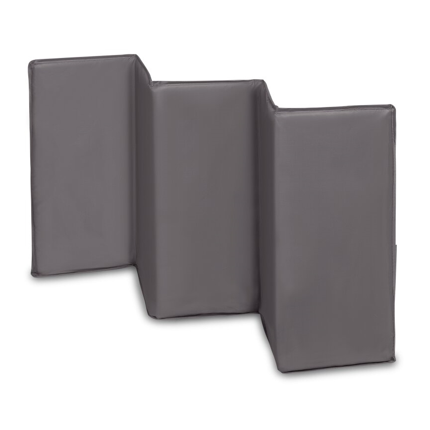 Lionelo - Cestovná postieľka SVEN PLUS sivá