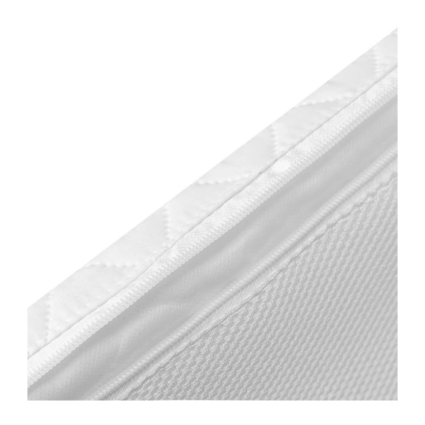Lionelo - Cestovná postieľka THEO Concrete