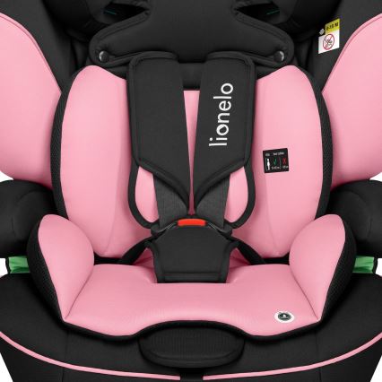 Lionelo - Detská autosedačka LEVI i-Size 76-150 cm Pink Baby