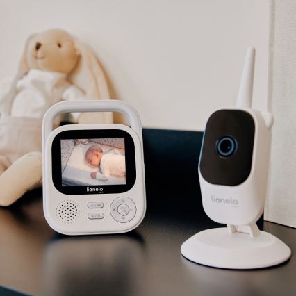 Lionelo - Detská chôvička s monitorom BABYLINE 3.2 5V 2600 mAh