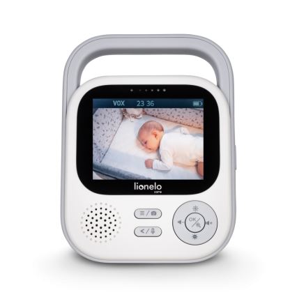Lionelo - Detská chôvička s monitorom BABYLINE 3.2 5V 2600 mAh