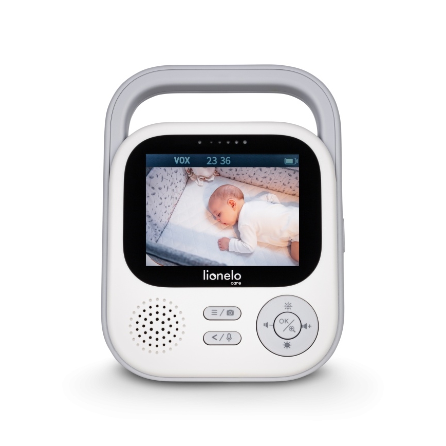 Lionelo - Detská chôvička s monitorom BABYLINE 3.2 5V 2600 mAh