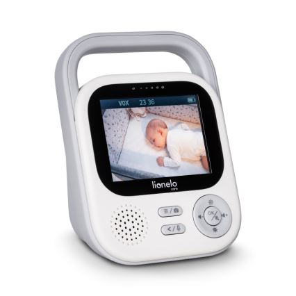 Lionelo - Detská chôvička s monitorom BABYLINE 3.2 5V 2600 mAh