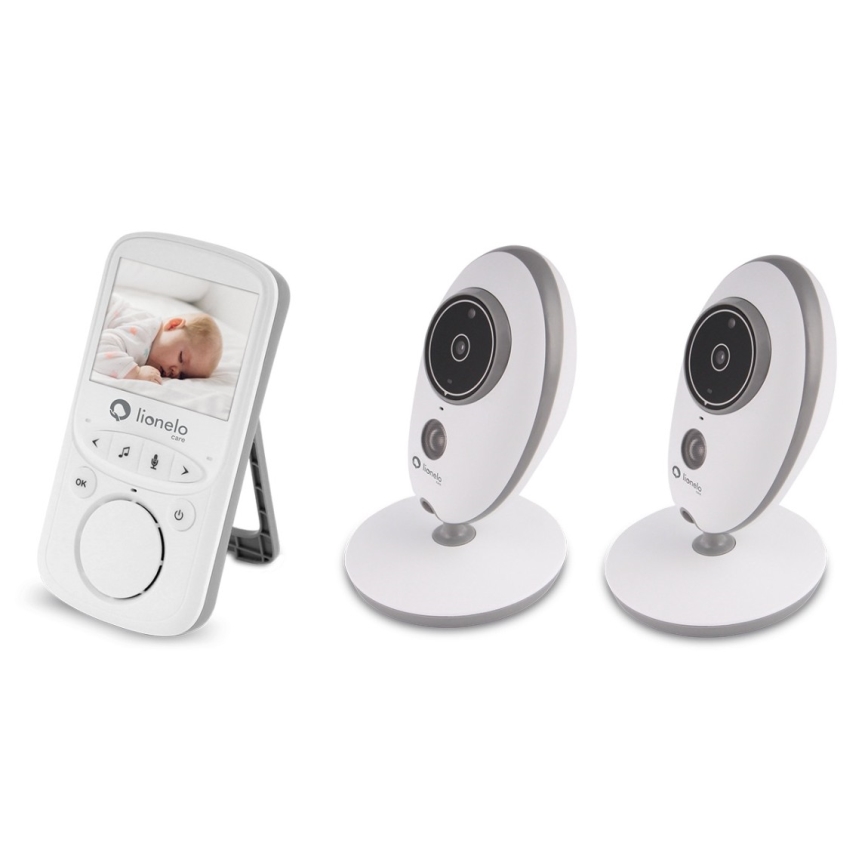 Lionelo - Detská chôvička s monitorom BABYLINE 5.1 230V 1000 mAh
