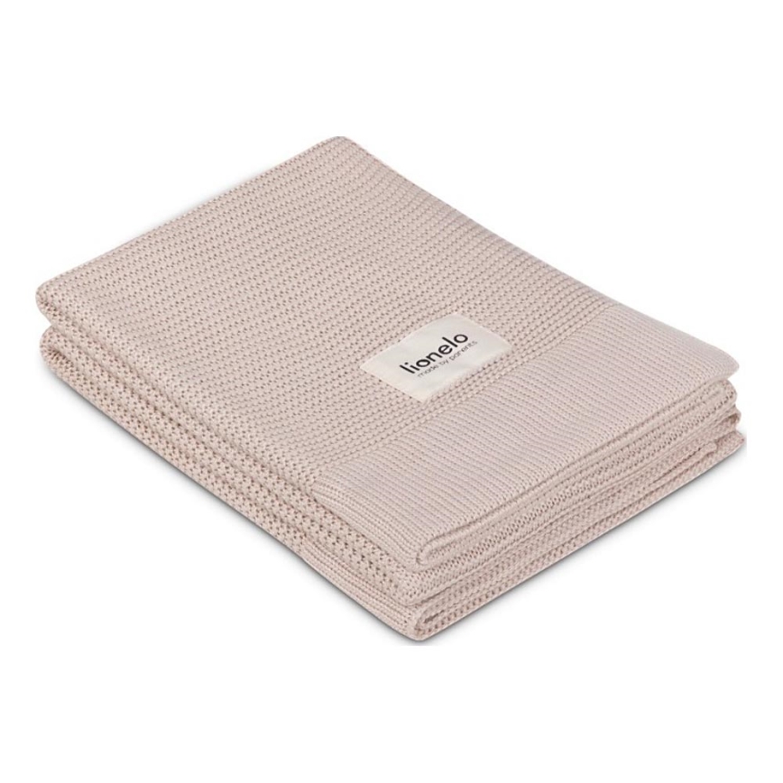Lionelo - Detská deka BAMBOO BLANKET 75x100 cm Beige Sand