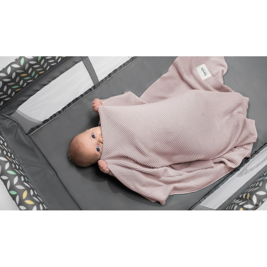 Lionelo - Detská deka BAMBOO BLANKET 75x100 cm Beige Sand