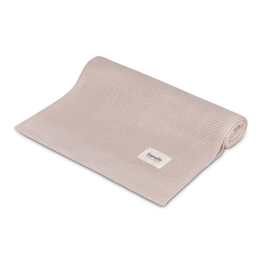 Lionelo - Detská deka BAMBOO BLANKET 75x100 cm Beige Sand