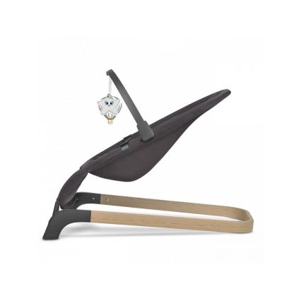 Lionelo - Detská hojdačka JUNE antracitová