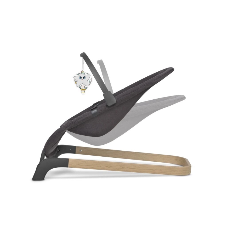 Lionelo - Detská hojdačka JUNE antracitová