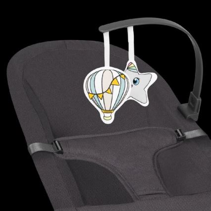 Lionelo - Detská hojdačka JUNE antracitová