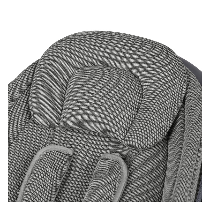 Lionelo - Detská hojdačka s melódiou BLOSSOM Grey Concrete + diaľkové ovládanie