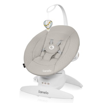 Lionelo - Detská hojdačka s melódiou IRIS 4xAA piesková