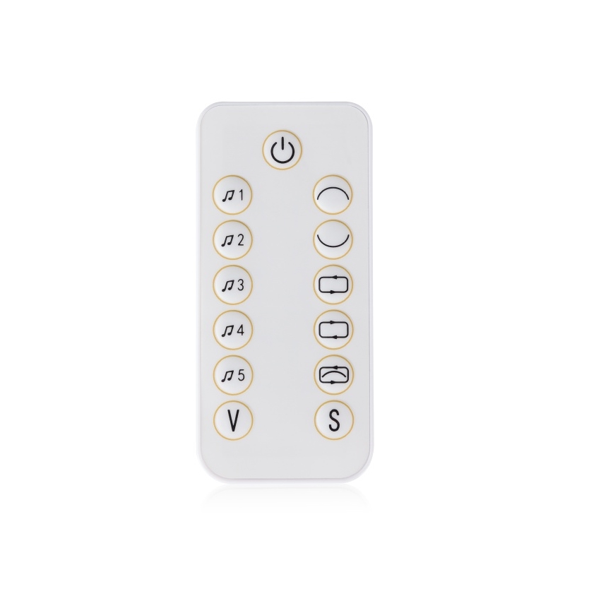 Lionelo - Detská hojdačka s melódiou OLIVIA Beige Natural + diaľkové ovládanie