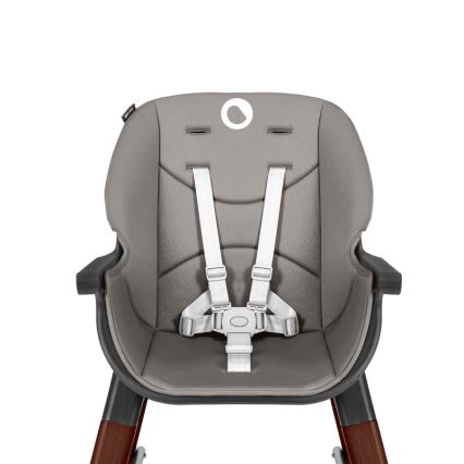 Lionelo - Detská jedálenská stolička 2v1 MONA Black Onyx