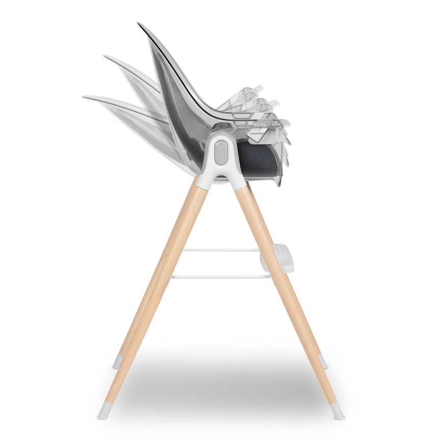 Lionelo - Detská jedálenská stolička 2v1 MONA Stone