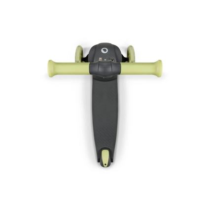 Lionelo - Detská kolobežka JESSY 3xAA sivá/zelená