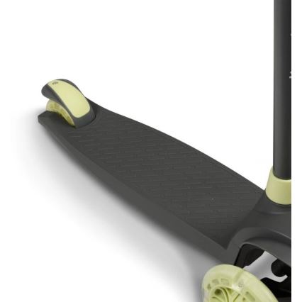 Lionelo - Detská kolobežka JESSY 3xAA sivá/zelená