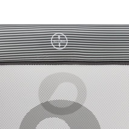 Lionelo - Detská ohrádka BONNIE Grey Scandi