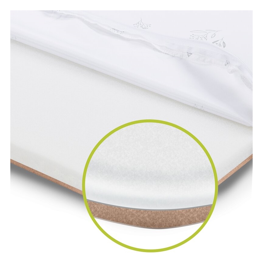 Lionelo - Detská postieľka 2v1 LUNA sivá