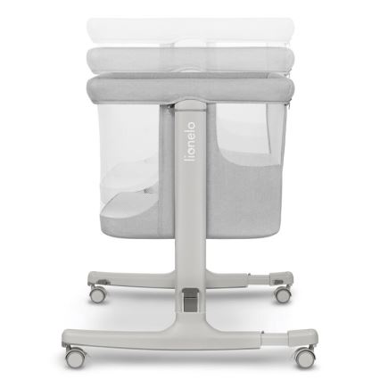 Lionelo - Detská postieľka 3v1 AURORA sivá