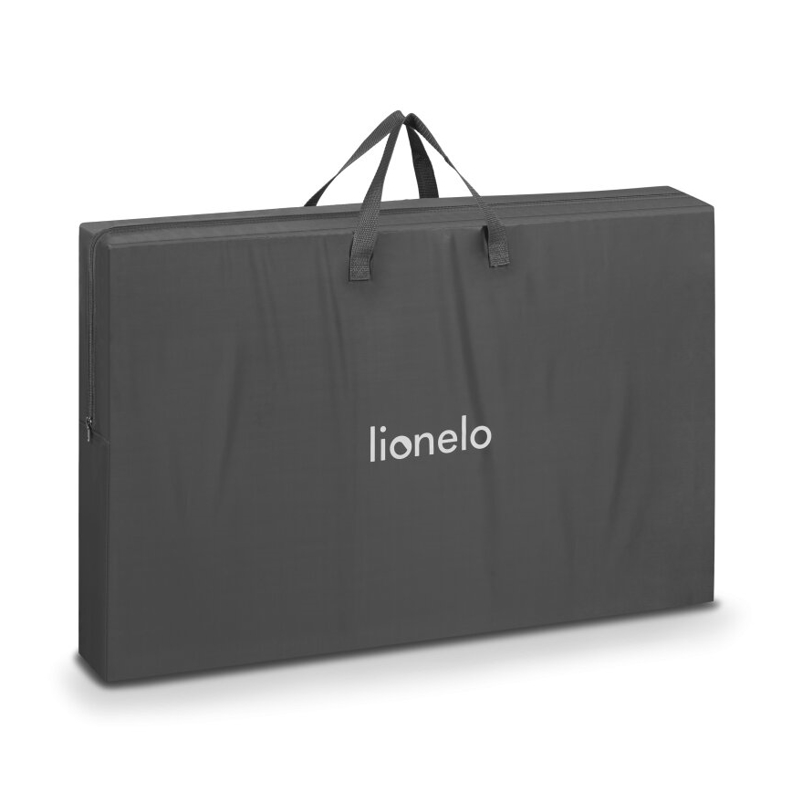 Lionelo - Detská postieľka 3v1 AURORA tmavošedá