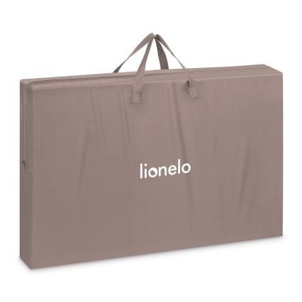 Lionelo - Detská postieľka 3v1 JODIE Béžová Taupe