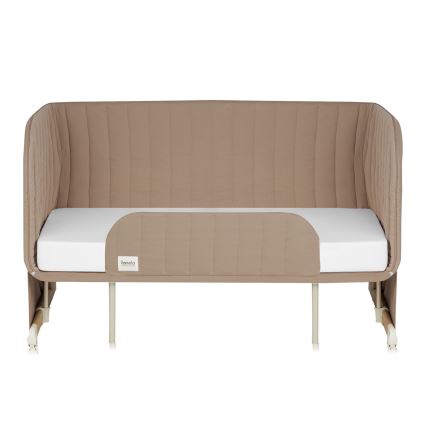 Lionelo - Detská postieľka 5v1 THOMI PLUS Béžová Carmel